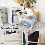 Belffin Large Modular Sectional Sofa Sleeper Sectional Couch with Storage Chenille Sectional Sofa Bed for Living Room, 9 Seats, Beige Belffin