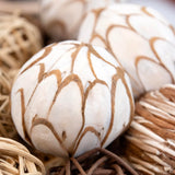 ANDALUCA Decorative Balls Bag Bowl Filler Home Decor (Beige) ANDALUCA