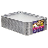 Aluminum Pans Half Size Textured Cookie Sheet 15 Count Durable Nonstick Baking Sheets 15.87" x 11" - Sheet Pan, Baking Tray, Cookie Sheets, Foil pans, Foil trays, Sheet Baking Pans Nicole Home Collection