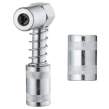 Slippery Pete 90 Degree Grease Coupler Snaps on to Grease Fittings in Tight Spaces Slippery Pete