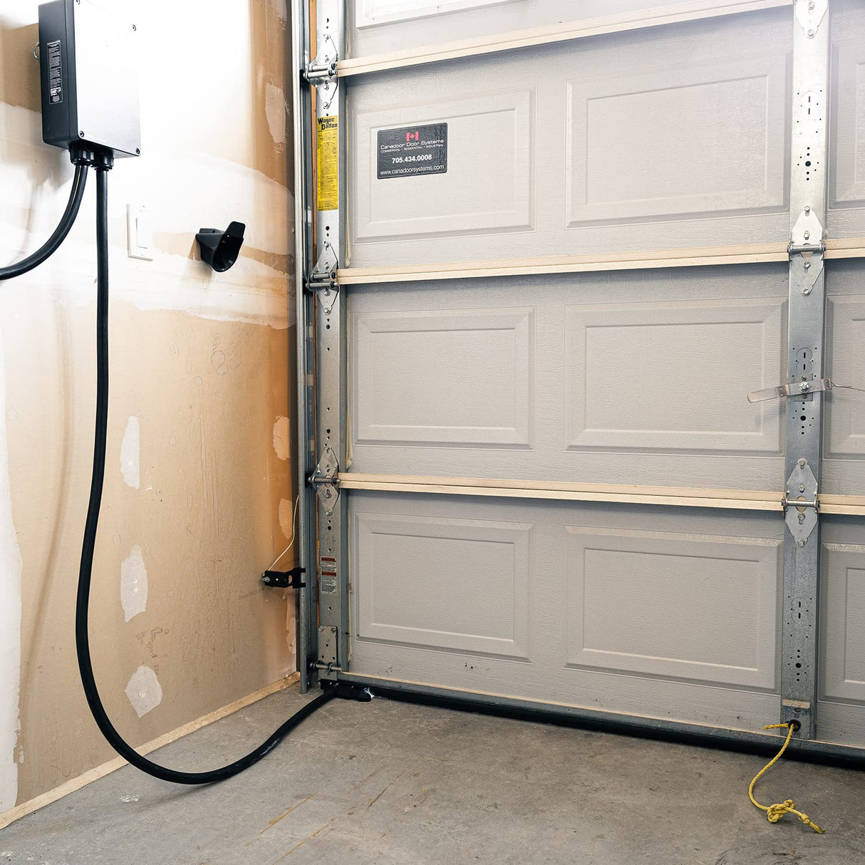 UNDOR Pro Protect Garage Door Cable Protector for Level 2 EV Charging Cables, Garden Hoses, and Extension Cords - No Gap UNDOR