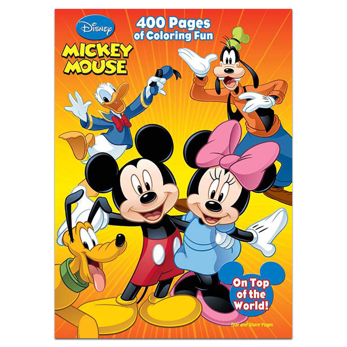 Disney Mickey Mouse: 400 Pages of Coloring Fun Mickey Mouse