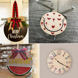 30 PCS 6 Inch Unfinished Wood Circles, Thickness 6mm, Wooden Rounds for Crafts, Wood Discs for DIY Painting Decorations, Weddings and Parties,by GNIEMCKIN GNIEMCKIN