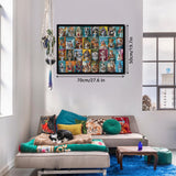 Funny Animal Puzzles 1000 Piece Puzzle for Adults, Pooping Animal Puzzle Jigsaw Puzzles Colorful Puzzle, Lion Elephant Panda Animal Kingdom Puzzle BBOLDIN