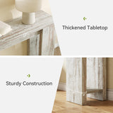 LITTLE TREE 70.9-Inch Entryway Table, Long Narrow Farmhouse Sofa Console Table for Living Room, Hallway LITTLE TREE