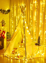 66FT 200 LED Christmas Tree Lights, Twinkle Fairy Lights String with 8 Flashing Modes String Lights for Indoor Bedroom Outdoor Christmas Trees Garland Wreath Holiday Decorations, Warm White Minetom