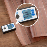 DKTIE Wooden Blinds Pattern Decorative Window Privacy Film, Sun Blocking Heat Control, Static Cling No Glue, with Installation Tools, Stained Glass Window Film (S531, 17.7" x 78.7") dktie