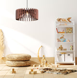 FAT UMBRELLA Wood Pendant Light, Mid Century Modern, Handmade, Ceiling Lamp, Chandelier Lighting, Industrial Lamp, Wooden Lamp, Lampshade Ceiling DEZAART