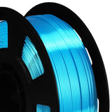 BBLIFE Silk Acid Blue PLA Peacock Blue Pearlescent Shining 3D Printing Material, 1kg 2.2lbs 1.75mm 3D Plastic Material, Widely Support for FDM 3D Printer, Easy to Print Bblife