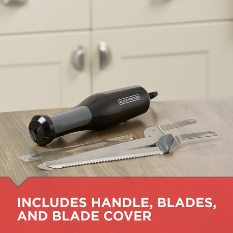 BLACK+DECKER Electric Carving Knife, Black BLACK+DECKER