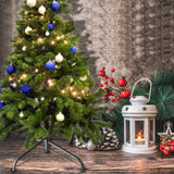 MNKXL 28 Inch Christmas Tree Stand for 4 to 10ft Christmas Trees,fits 1.3 inch Pole,Folding Christmas Tree Stand MNKXL