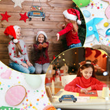 Menkxi 13 Pcs Seasonal Interchangeable Diamond Art Fall Thanksgiving Diamond Art Christmas Painting Kits Hanging Sign Seasonal Interchangeable Truck DIY Craft Decoration for Front Door(Blue) Menkxi