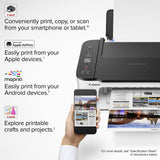 Canon PIXMA 3522 Series All-in-One Color Inkjet Printer I Print Copy Scan I Mobile Printing I Wireless I 1.5" Segment LCD I 50 Sheets Paper Tray I 4800 x 1200 dpi, Printer Cable Canon