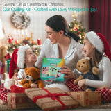 MY CREATIVE CAMP® Beginner's Greeting Cards Quilling Kit, DIY Greeting Card Making Kits for Kids & Adults, Paper Quilling Kit for Beginners, Quilling Card Kit & Gift Tag, 14 Projects with Instructions MY CREATIVE CAMP