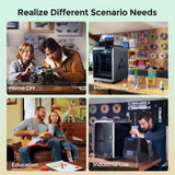 SOLEYIN Ultra PLA Filament 1.75mm PLA 3D Printer Filament High Speed 30-300mm/s Dimensional Accuracy +/- 0.02mm, 1kg Spool (2.2lbs), Soleyin by Creality Filament, Fit Most FDM 3D Printer, PLA Rosehip SOLEYIN