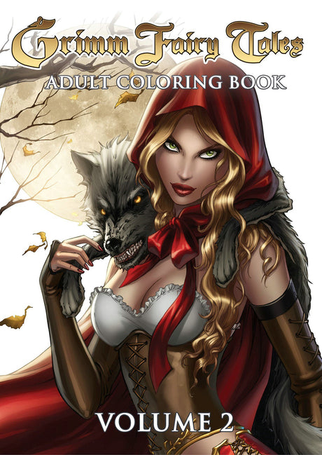 Grimm Fairy Tales Adult Coloring Book Volume 2 Zenescope