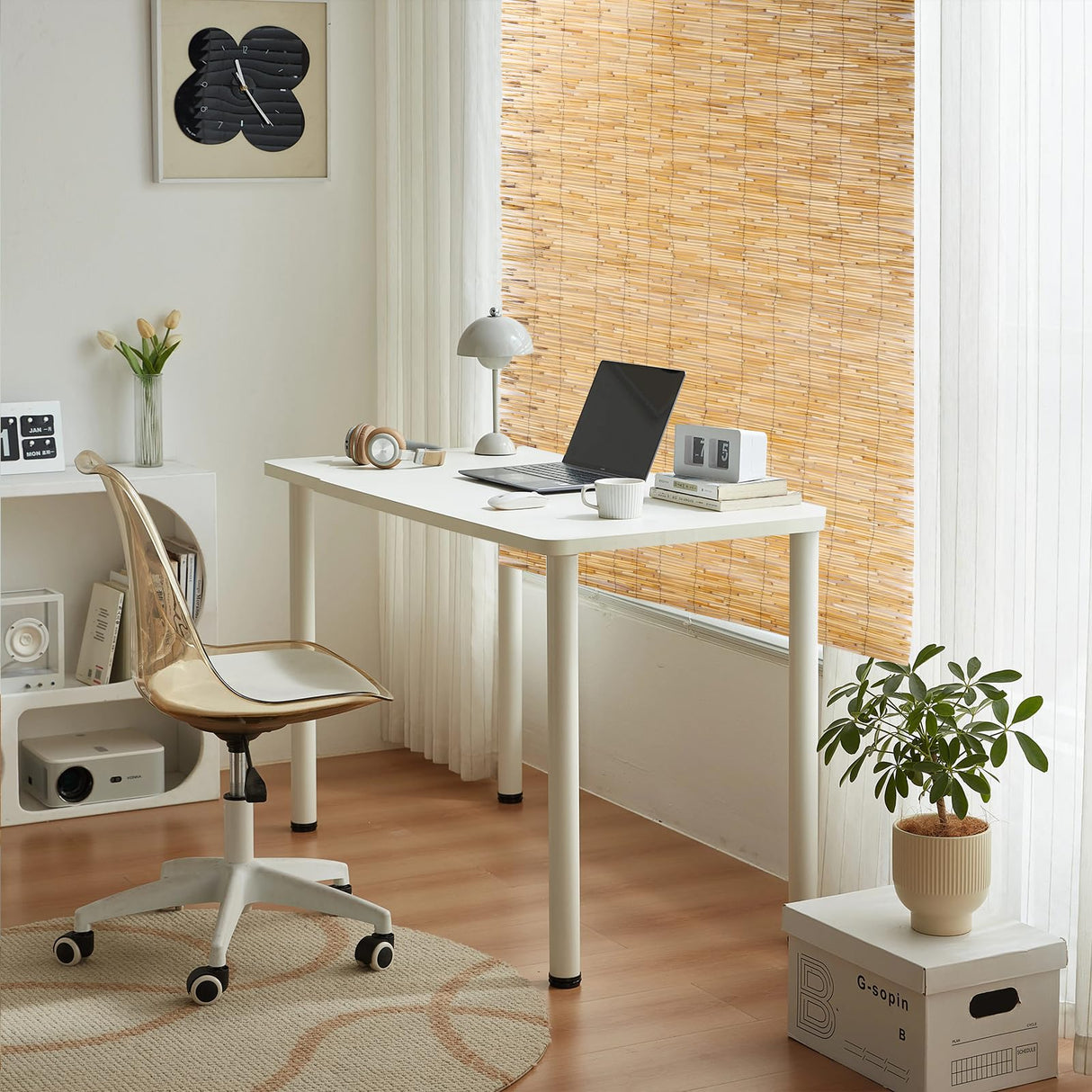 Natural Reed Fencing, Reed Screen Curtain Eco-Friendly for Garden,Balcony,Outdoor,Backyard Patio Decors Fence Rolls-4FT x 13FT （1.2m x 4m Approx） Gardgue