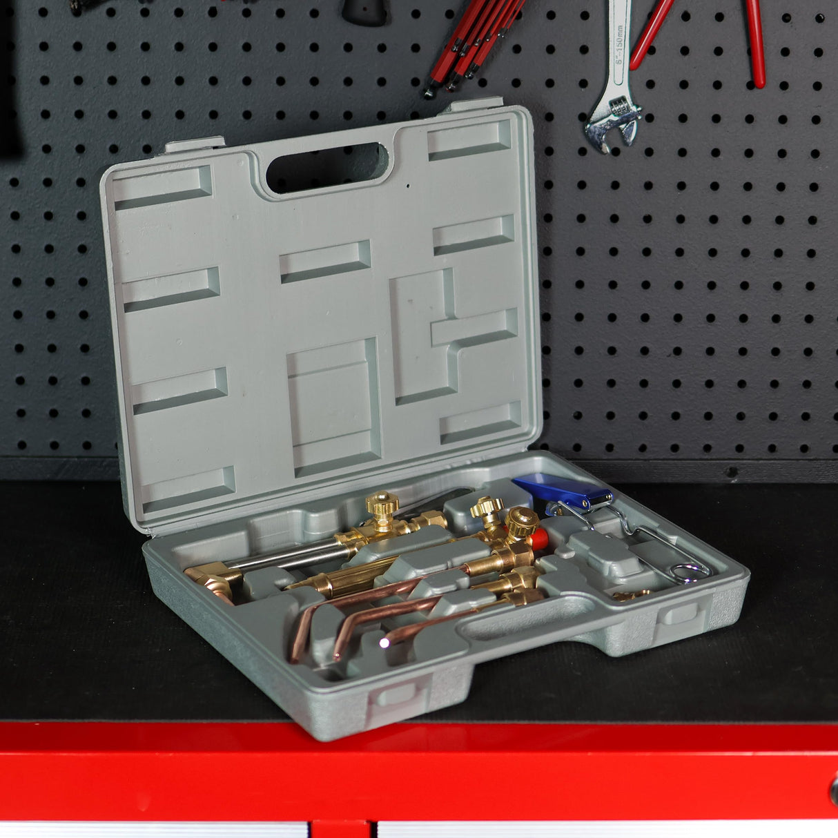 ABN Oxygen & Acetylene Torch Kit – 10 Pc Welding Kit Metal Cutting Torch Kit, Portable Cutting Torch Set Welder Tools ABN