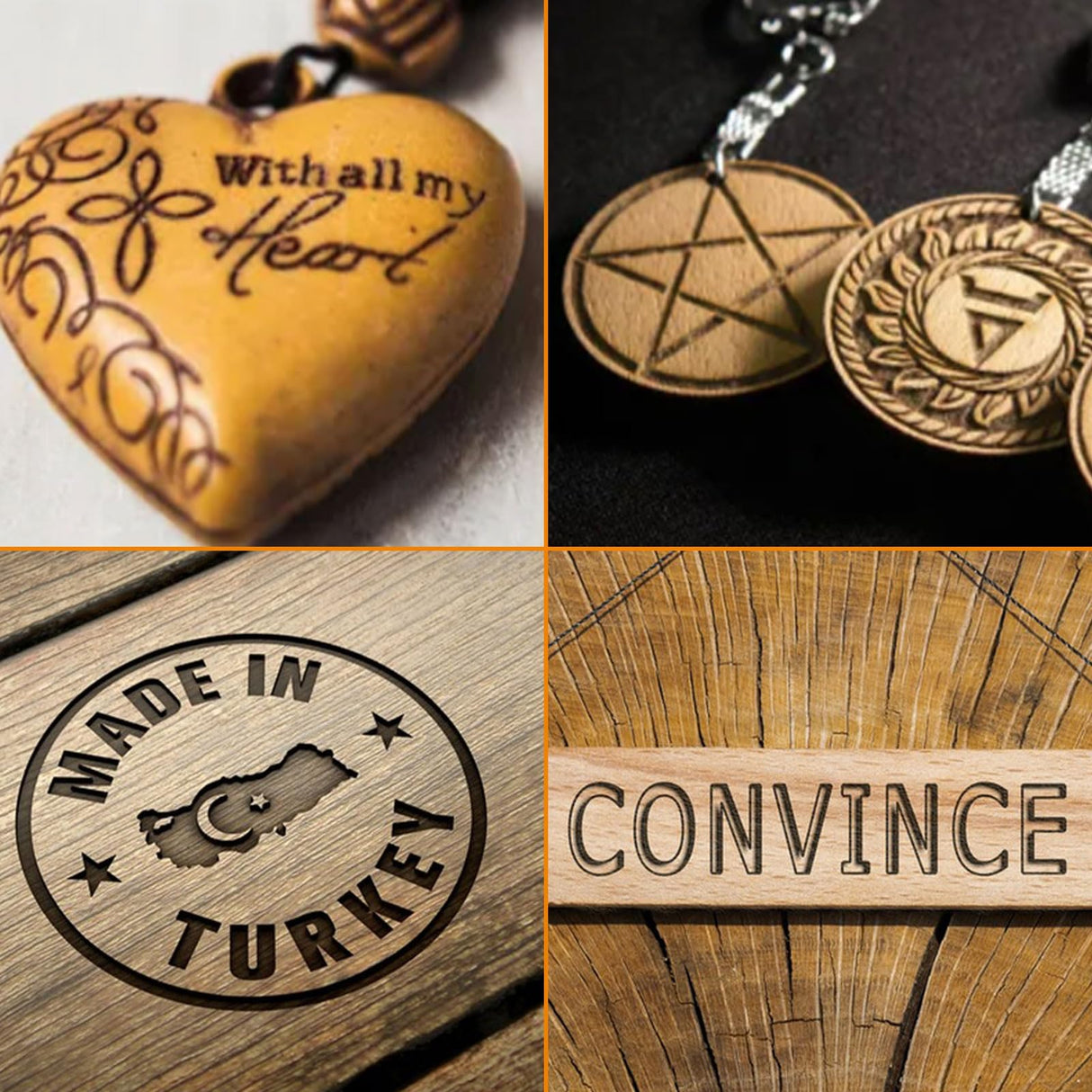 Wood Burning Kit with Letter Stamps,26 Letters Copper Mold DIY Wood Burning Carving Set,DIY Wood Burning Letters Leather Burning Kit,Wood Burning Letters Generic