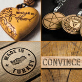 Wood Burning Kit with Letter Stamps,26 Letters Copper Mold DIY Wood Burning Carving Set,DIY Wood Burning Letters Leather Burning Kit,Wood Burning Letters Generic