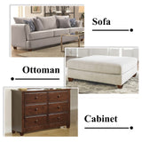 AORYVIC Wood Furniture Legs 3 inch Sofa Legs Pack of 4 Square Couch Legs Brown Mid-Century Modern Replacement Legs for Armchair Recliner Coffee Table Dresser AORYVIC