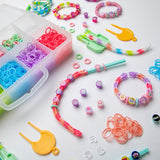 Rainbow Loom: Beadmoji Mini Combo - DIY Rubber Band & Bead Bracelet Kit - Includes 1800 Bands & 260 Beads, Design & Create, Ages 7+ Rainbow Loom