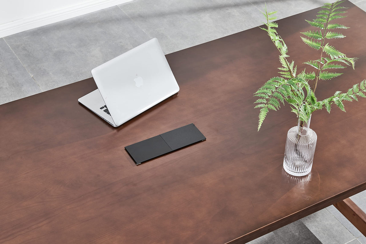 woJKod Pine Wood 8FT Table Rectangular, Kitchen Dining Table, Modern Conference Desk Table for Office-Bouns Socket/Console woJKod