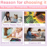 5D Diamond Painting Eiffel Tower Cherry Blossoms and Palm Trees DIY Diamond Painting Kits for Adults Kids Round Full Drill Diamond Art Kits for Wall Decor Holiday Decor 16x20 inch deuszl