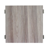 Hathaway Winchester Dartboard & Cabinet Set, Driftwood Hathaway