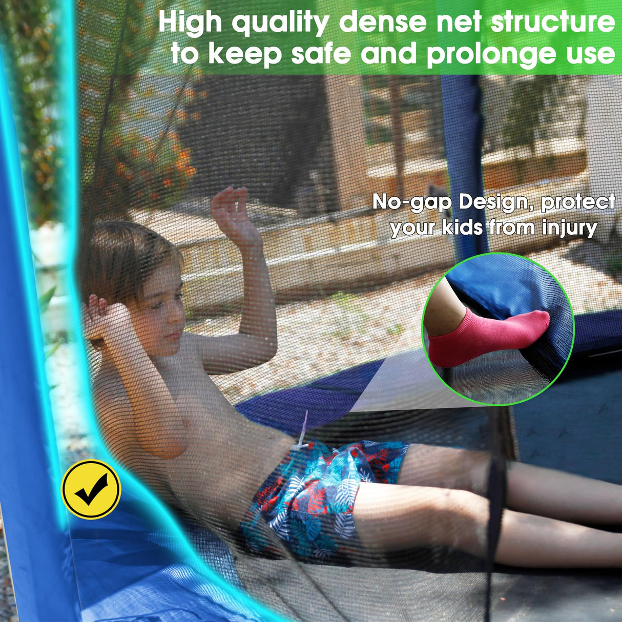 LHX 14FT Tranpoline for Adults and Kids, 1500LBS Tranpoline with Enclosure Net, Basketball Hoop and Ball, Outdoor Tranpoline with Light, Sprinkler, Ladder, Stakes Anchors - ASTM Approval LHX