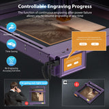 ATEZR L2 36W Laser Engraver with Air Assist & 12“*12” Honeycomb Laser Bed ATEZR