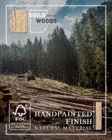 HANASS Farmhouse Pendant Light Fixtures, Wood and Glass Pendant Lighting for Kitchen Island, Rustic Hanging Lights MD89418-B HANASS