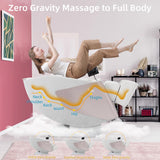 MassaMAX A305 Massage Chair Full Body, Zero Gravity, 53.15" SL-Track Shiatsu Massage Recliner Chair with Heat, AI Voice Control, Body Scan and Calfrest Extension, 15 Modes, Fully Assembled, Golden MassaMAX