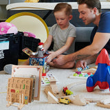 Wooden Puzzle Display Stand - Jigsaw Shelf Stand Puzzle Holder Rack - Storage and Organization for Kids & Adults PEUTIER