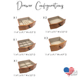 Alveare Home Louisa Jewelry Armoire, Oak Alveare Home