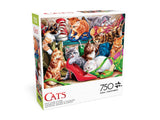Buffalo Games - Shoe Closet Kittens - 750 Piece Jigsaw Puzzle for Adults -Challenging Puzzle Perfect for Game Nights - Finished Size is 24 x 18 Buffalo Games