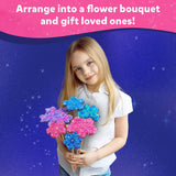 Skillmatics Art & Craft Activity - Poke-in Art Flower Bouquet, Mess-Free Art for Kids, DIY Craft Kits, Creative Activity, Fine Motor Skills, Gifts for Girls & Boys Ages 4, 5, 6, 7, 8, 9 Skillmatics