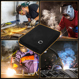 Oudain 4 Pcs 12" x 9" Welding Blanket Fireproof Heat Resistant Soldering Mat Pad High Temperature Carbon Felt Flame Fire Blankets Plumbing Soldering Kit for Copper Pipe Brazing Repairs Oudain