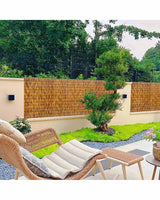 Bamboo Fencing Outdoor Balcony Privacy Fence Screen Decorative Fences 2ft 3ft 4ft 5ft 6ft Free Standing Patio Privacy Wall for Garden Balcony Yard Valentine's Day Holiday Parties ZrIxophenic