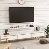 Heimlove Wood Floating Shelves for Wall,Fireplace Mantel Shelves,Rustic Farmhouse Floating Shelves 48 inch,Solid Pine Wood Wall Shelf for Bathroom,Bedroom,Living Room,Kitchen,Office Decor-White Heimlove