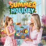 3 Pack Paint by Numbers for Kids Ages 8-12, Pre-Printed Acrylic Oil Painting, Includes (8x10, 8x9, 8x8 inch) Framed Canvas with 30 Acrylic Paint Pots, 5 Brushes for Kids, Art Supplies for Kids 9-12 Wings Giant