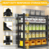 WOZBUD 3000LBS Heavy Duty Garage Shelving Units and Storage, 5 Adjustable Levels, 48″W Metal Shelving for Garage, 72″H Standing Shelf Units, Storage Rack for Garage Organization, 3Pack WOZBUD