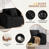 75'' Cloud Loveseat Sofa, No Assembly Required Comfy Deep Seat Couches 1 pcs for Living Room, Bedroom, Apartment Luxanimarion