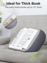 InnoGear Lap Beanbag Pillow Stands Book Holder, Hands-Free Tablets Mount Holder Cozy for Reading in Bed Desktop Accessories for iPad Kindle Books E-Reader InnoGear