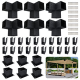 DIY Freestanding 8x16 Pergola Kit with Roof (Made in The USA with American Steel) Zen Pergolas