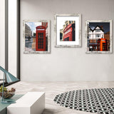 SESEAT 16x20 Picture Frames Distressed White, Display Pictures 11x14 with Mat or 16x20 without Mat, Photo Frames Wall Gallery, 1 Pack SESEAT