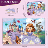 Puzzles for Kids Ages 4-6, 60 Piece Jigsaw Puzzles in Metal Box, Educational Learning Toys for Boys and Girls, Premium Puzzle Games, Kids Puzzle Gift Eagarch