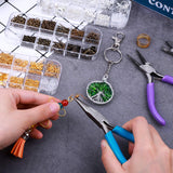 PAXCOO Jewelry Making Supplies Kit, Jewelry Making Kit with Jewelry Making Tools, Jewelry Wires and Jewelry Findings for Jewelry Making, Repair and Beading PAXCOO