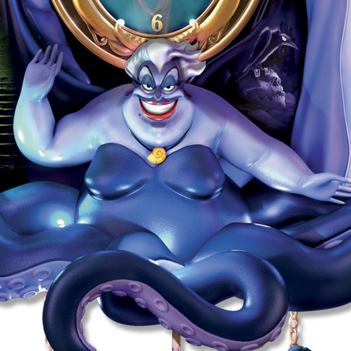 Disney Classic Villains Timeless Treachery Cuckoo Clock Bradford Exchange The Bradford Exchange