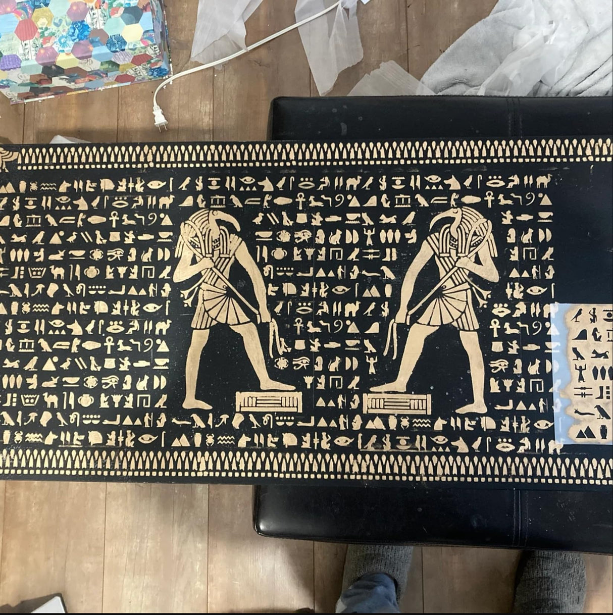 Stencils for Painting on Wood Cave Art Stencils for Crafts Reusable Egyptian Prehistoric Stone Age Templates for Wood Sign Rock Fabrics Paper Card Decor SUNVERSE